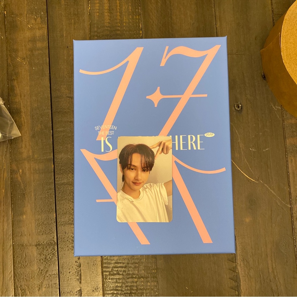 SEVENTEEN BEST ALBUM 17 IS RIGHT HERE DEAR Ver Kpop only One Card